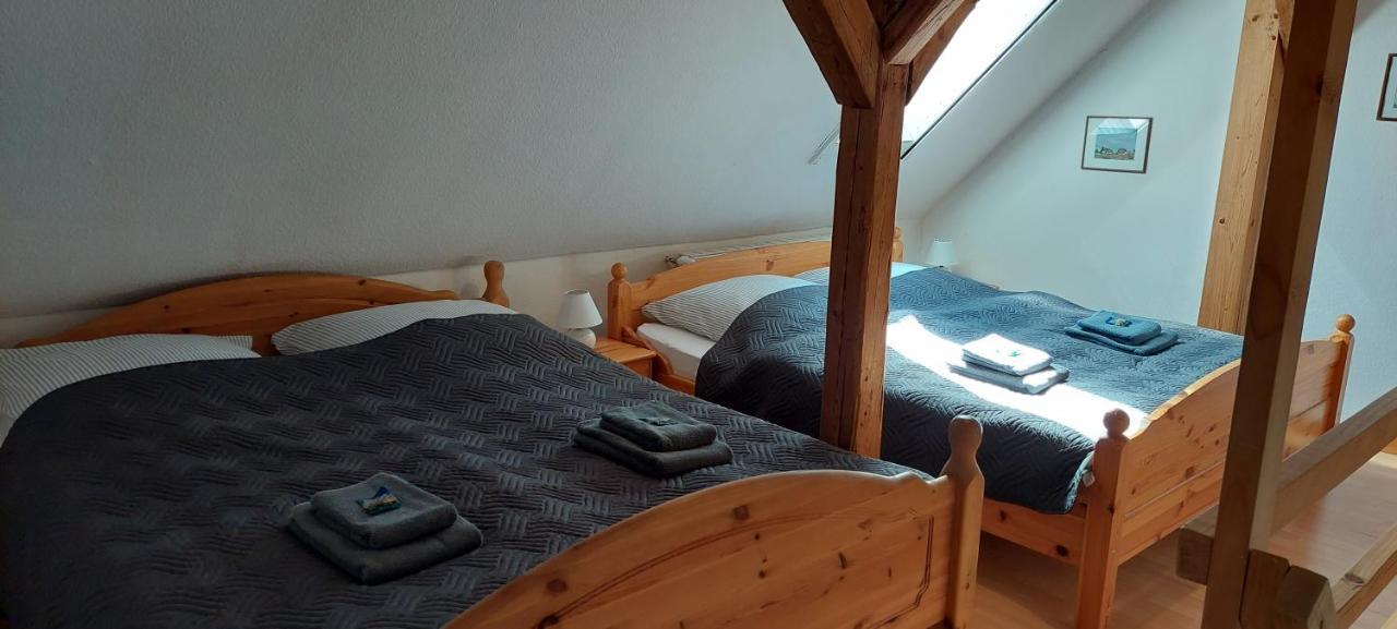 Boddenhus Auf Ruegen - Ferienwohnungen Und Pension Rappin Екстериор снимка